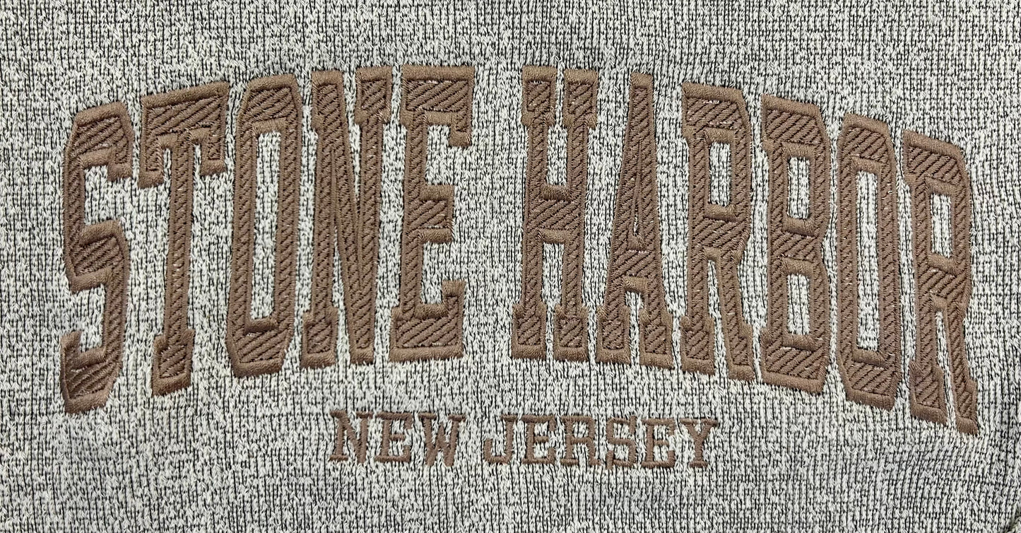 Stone Harbor Embroidered Nantucket Crewneck Sweatshirt