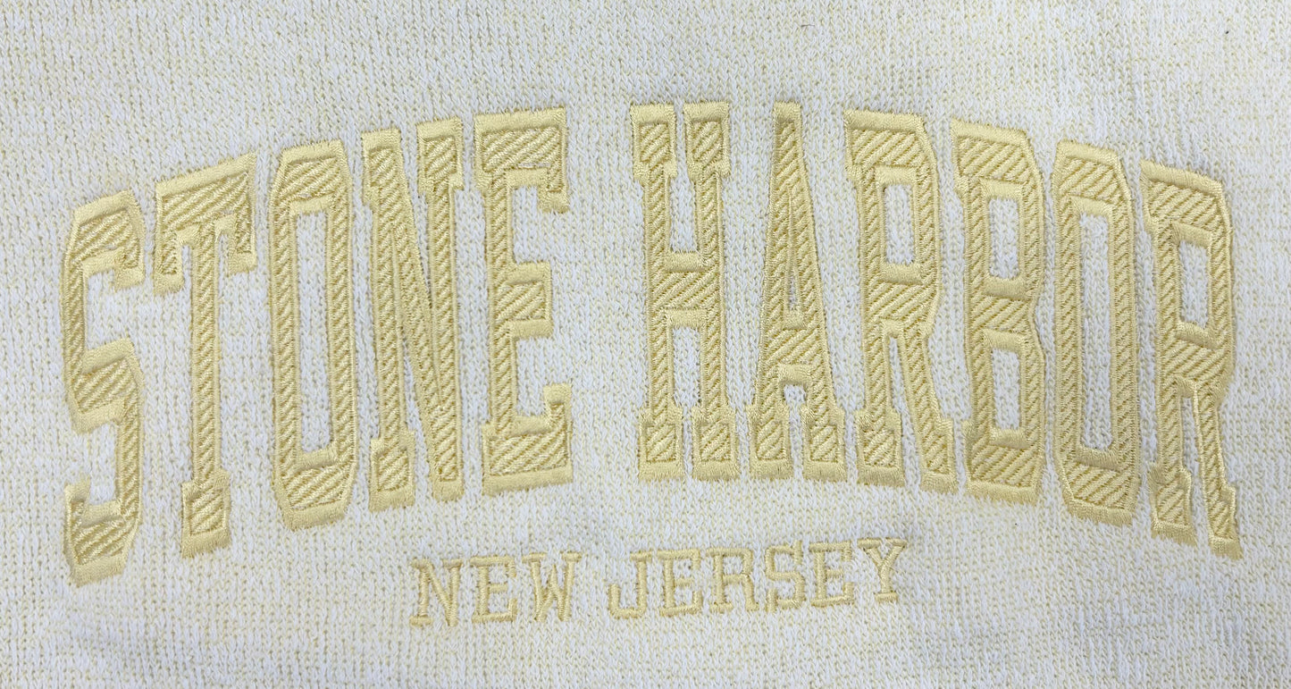 Stone Harbor Embroidered Nantucket Crewneck Sweatshirt