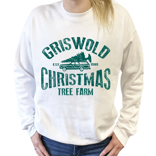 Griswold Christmas Tree Farm Crewneck Sweatshirt - In 3 colors