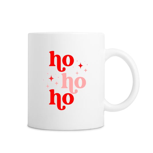 Ho Ho Ho Mug - White