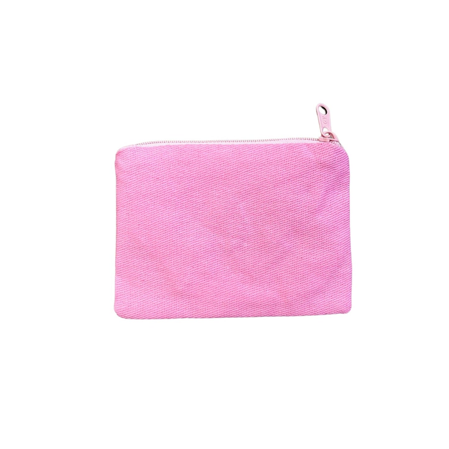 Sea Shell Beaded Zipper Coin & Card Bag - Pink