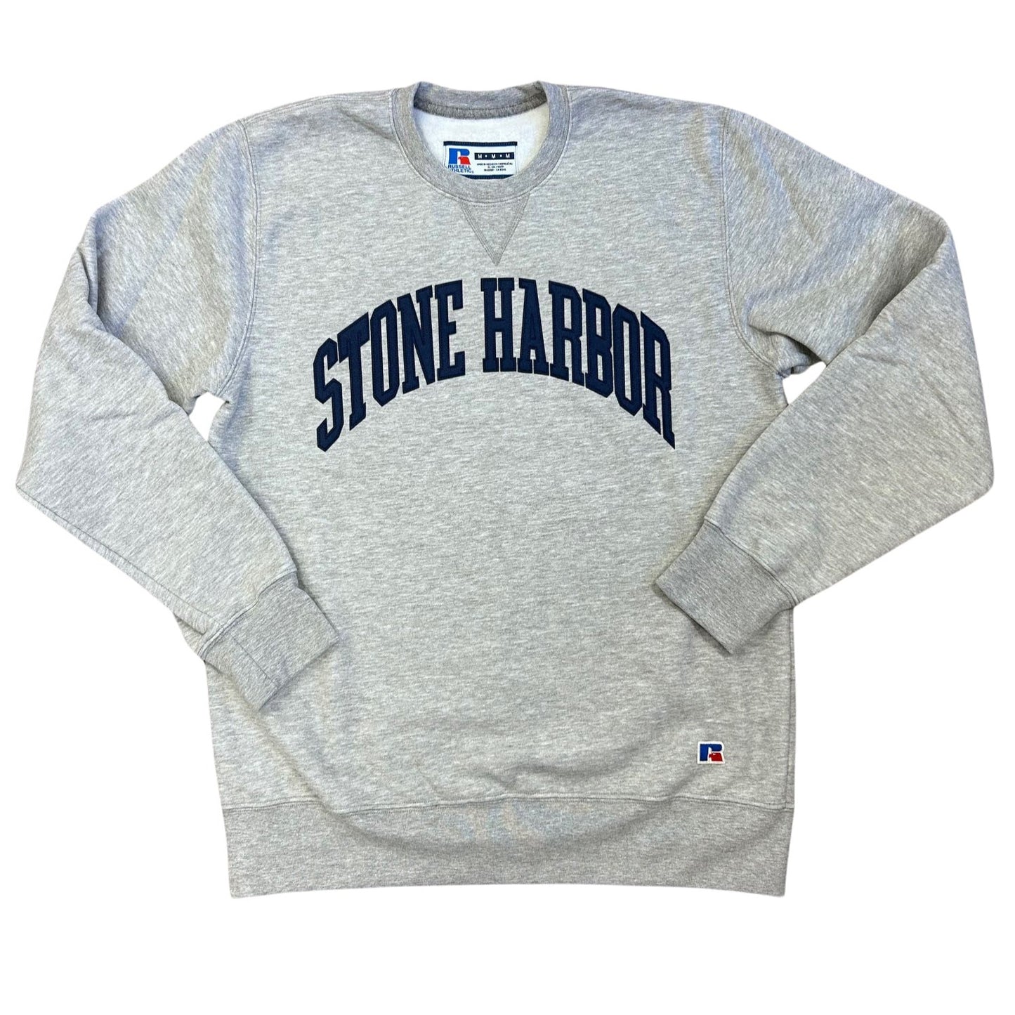 Stone Harbor Navy & Heather Grey Crewneck Sweatshirt - Taylor Swift Look-A-Like