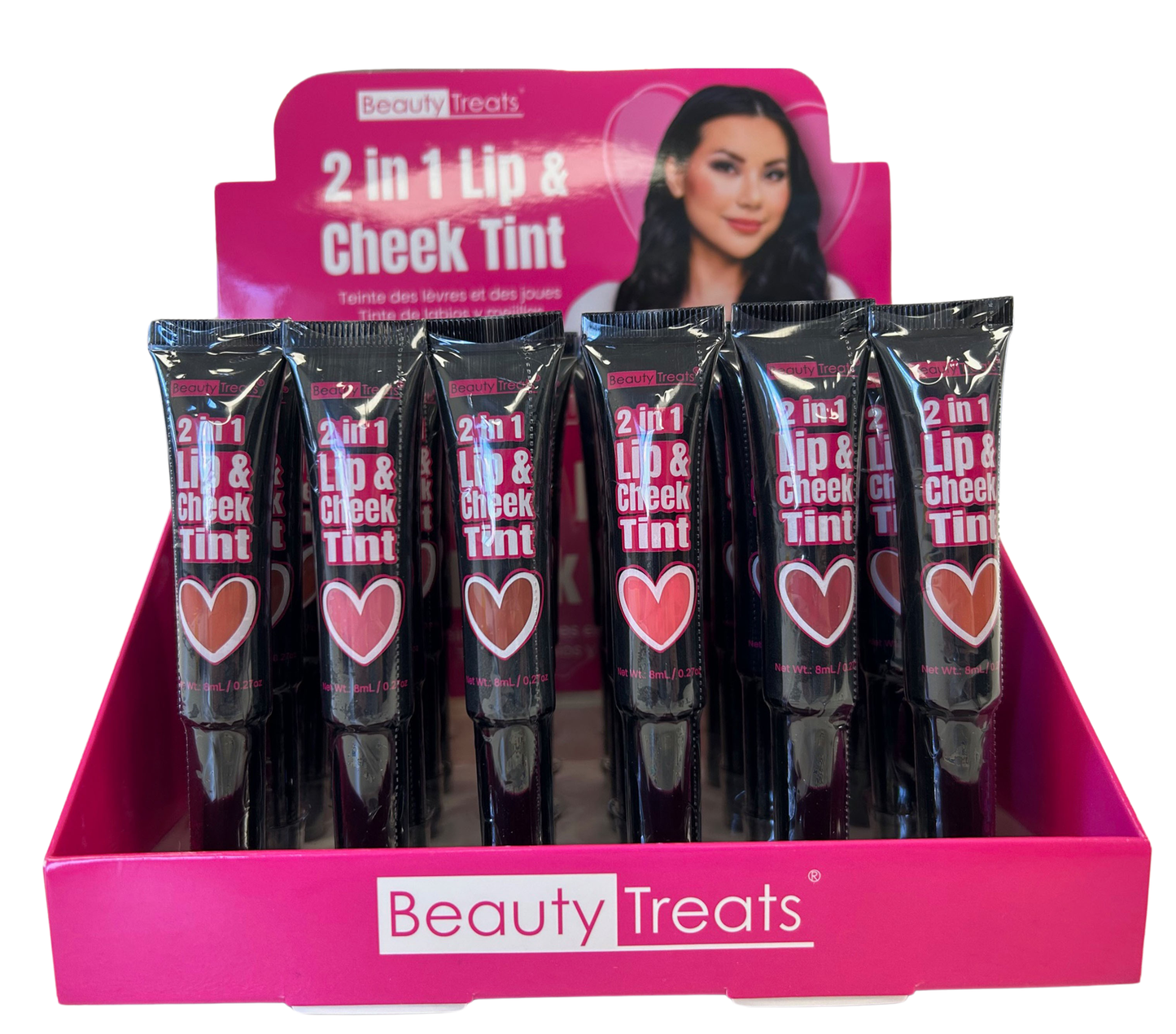 2 In 1 Lip & Cheek Buildable Tint - In 6 Shades