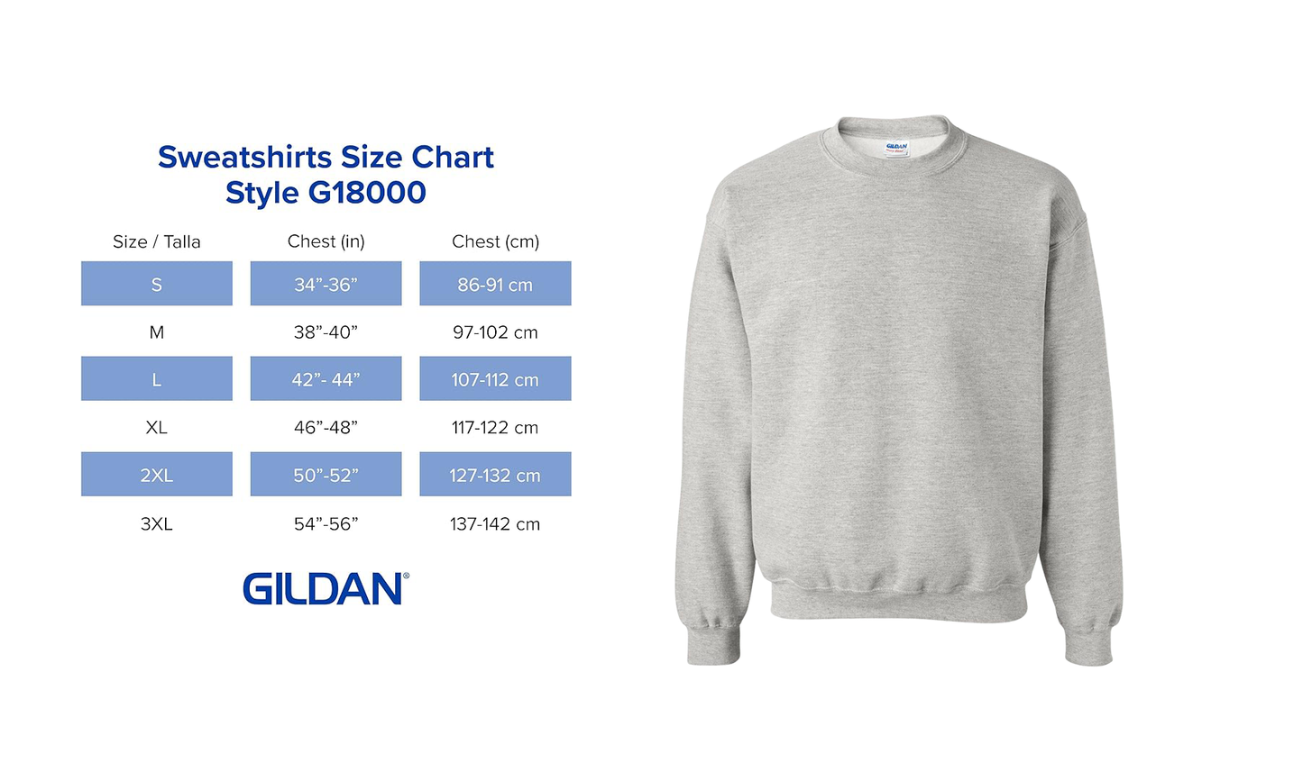 Irish Clover Gilden Crew Neck Sweatshirt - In Grey & White