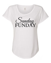 Load image into Gallery viewer, Sunday Funday Short Sleeve Cotton Tee - Shop Making Waves