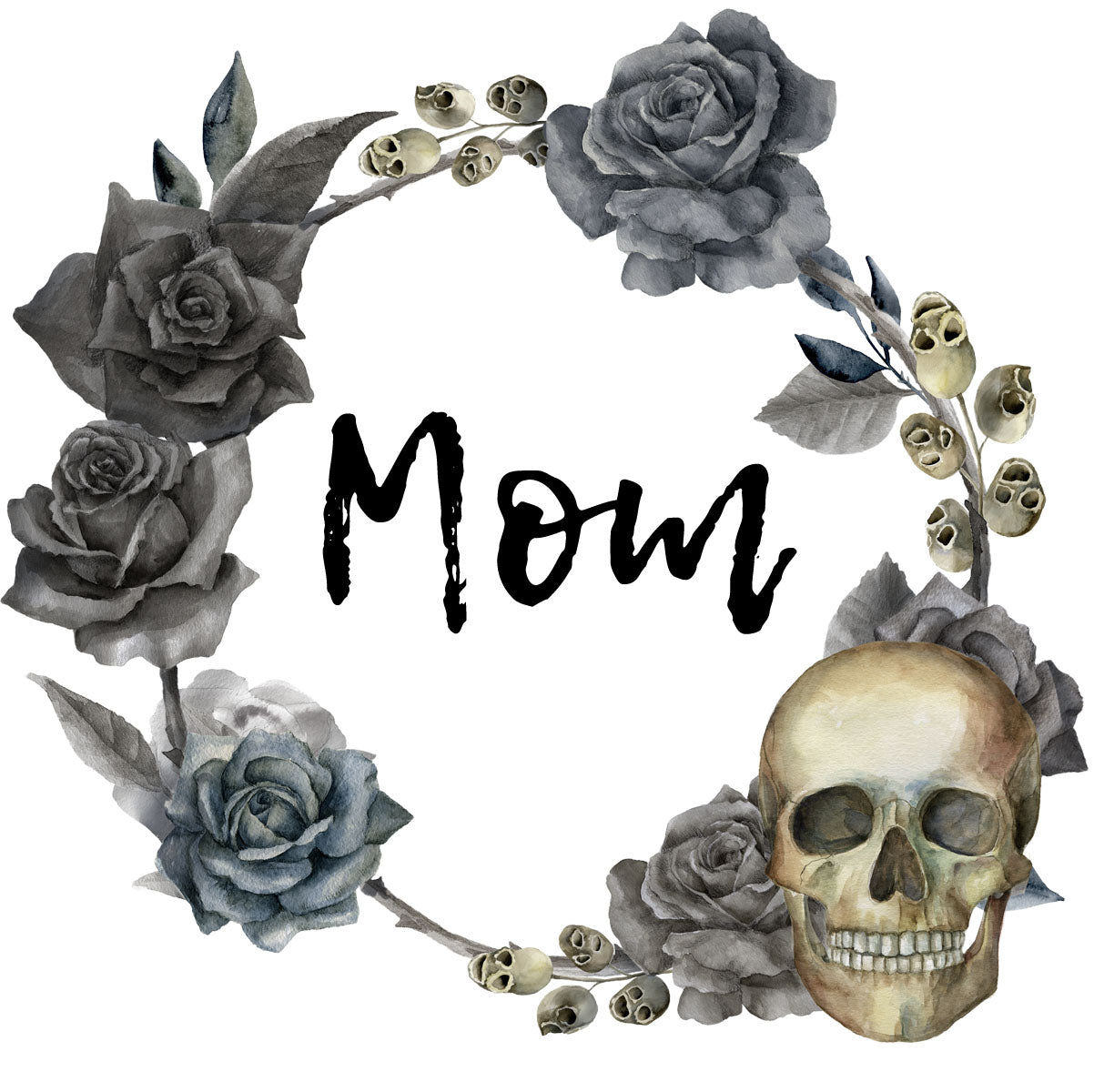 Skull Bag - Momma, Bonus Mom, Step Mom, & Mom Available