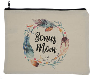 Feathers Bag - Momma, Bonus Mom, Step Mom, & Mom Available