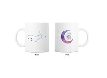 Load image into Gallery viewer, Moon Zodiac &amp; Constellation Mug In White &amp; Silver - All Signs Available