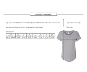 Vodka Did It Ladies Tee - In Grey & White