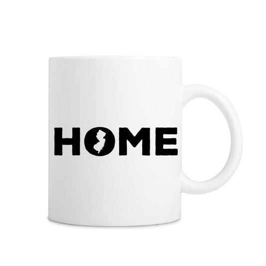 New Jersey Home State White Mug